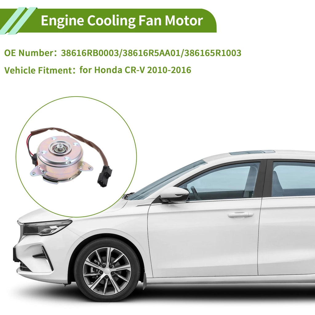 Radiator Fan Motor Replacement for Honda CR-V (2010–2016)