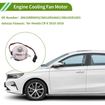 Radiator Fan Motor Replacement for Honda CR-V (2010–2016)