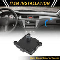 HVAC Heater Blend Air Door Actuator Replacement for Dodge Ram 1500 (1999–2001)