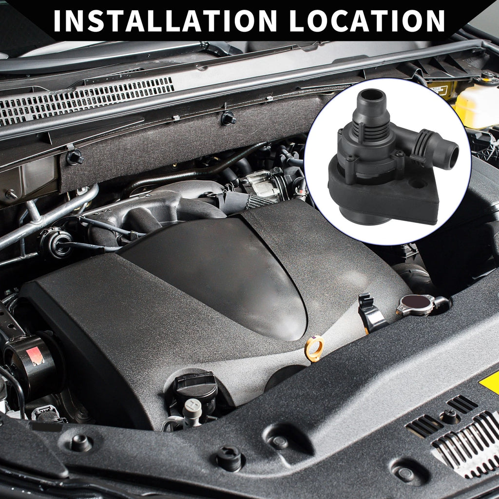 Auxiliary Water Pump Replacement for BMW 525i 530i 528i (2001–2010)