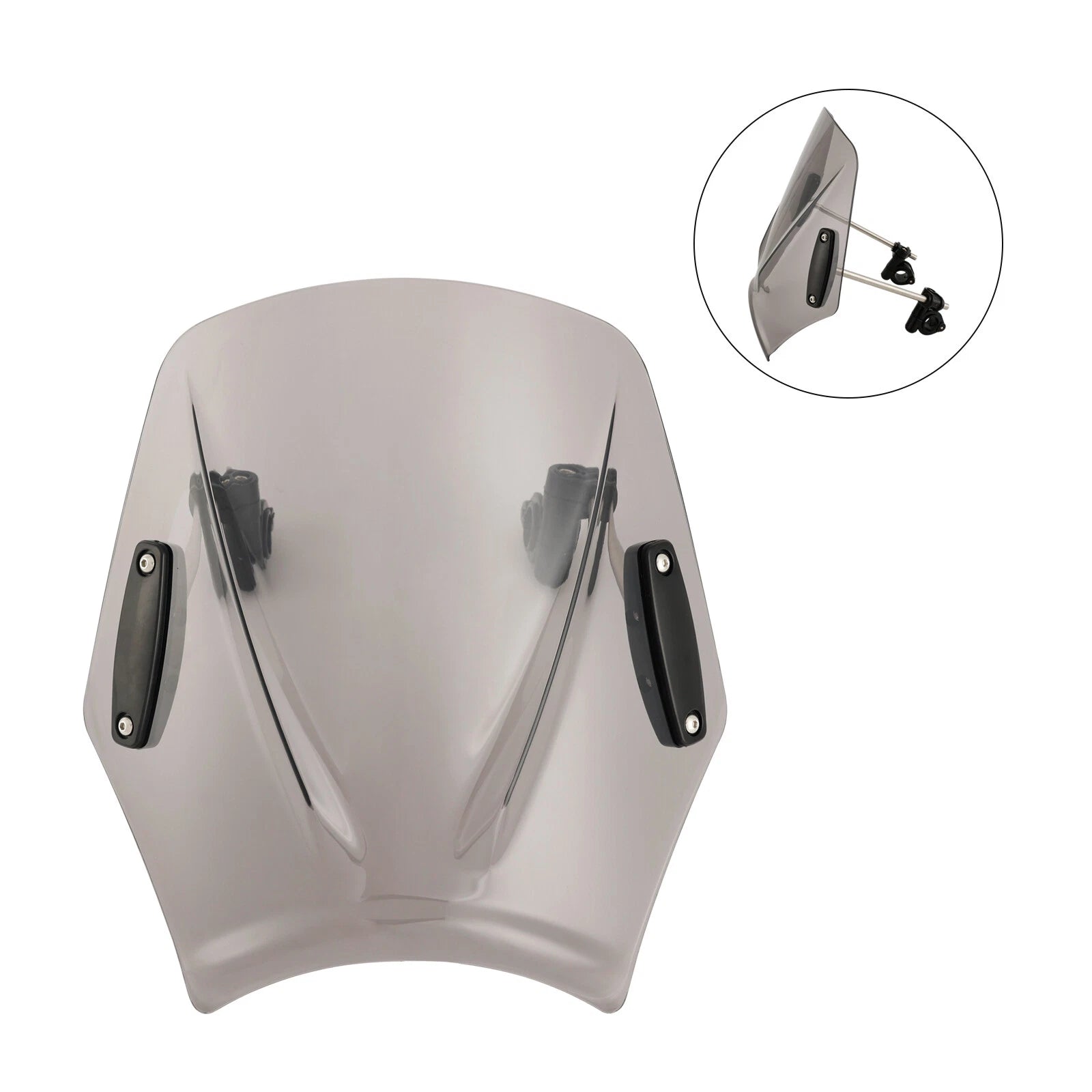 Windshield for Motorcycle with 22mm / 7/8" Handlebar (Universal)
