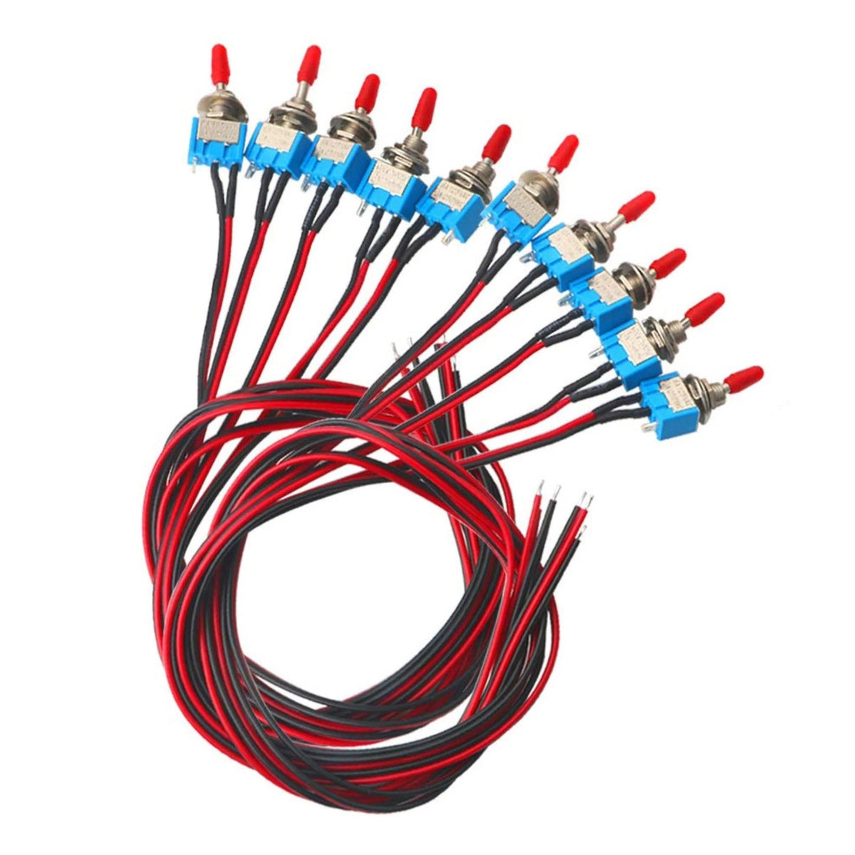 Toggle Switch for Universal Applications (Pre-Wired with 24AWG Wire)