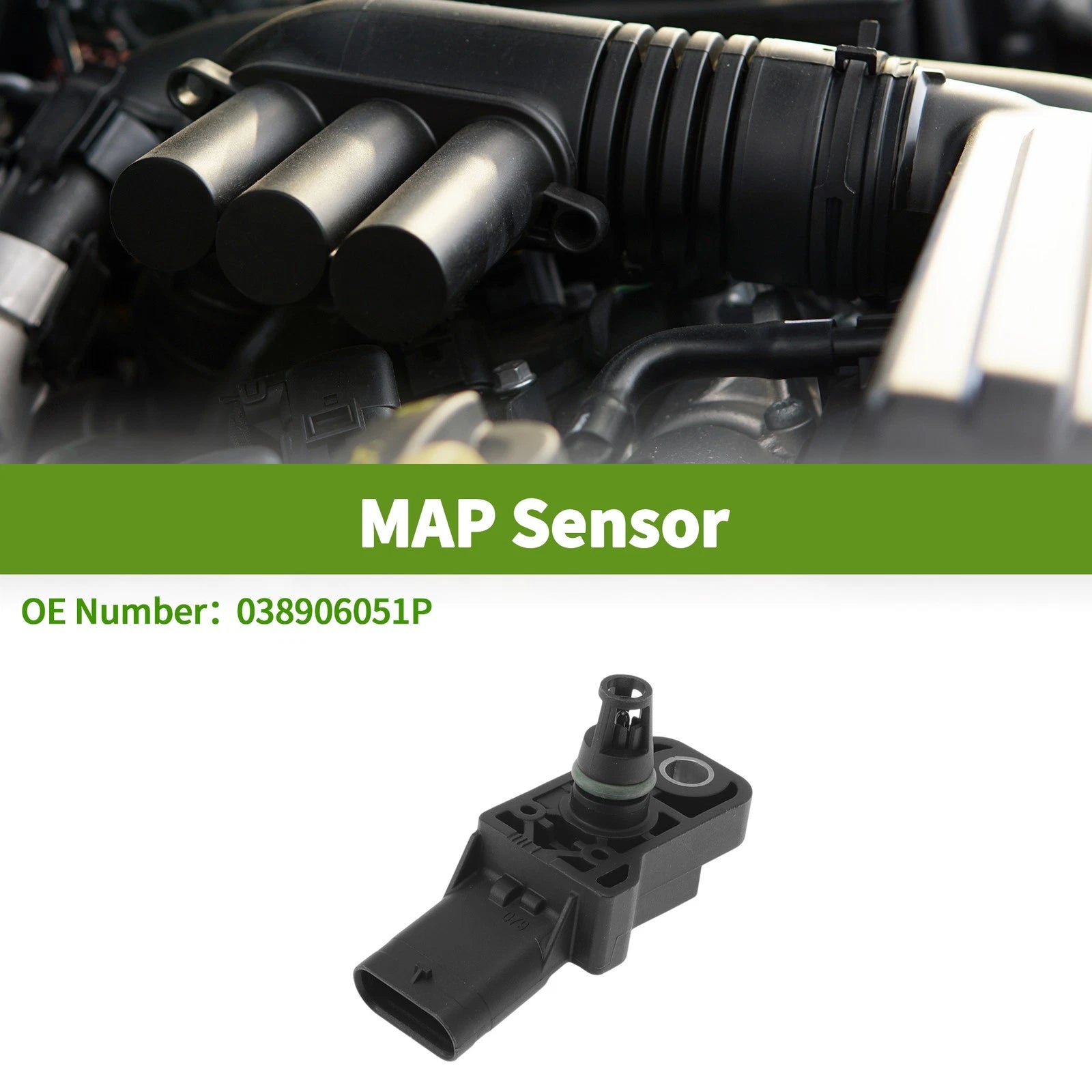 MAP Sensor No.038906051P for Audi Q3 (2016–2018)