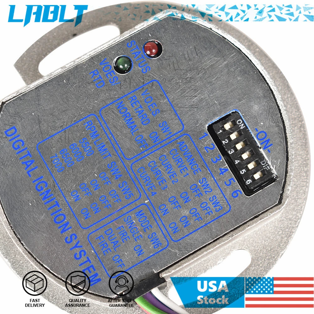 Programmable Dual Fire Electronic Ignition Module for Tour Glide (1980–1996)