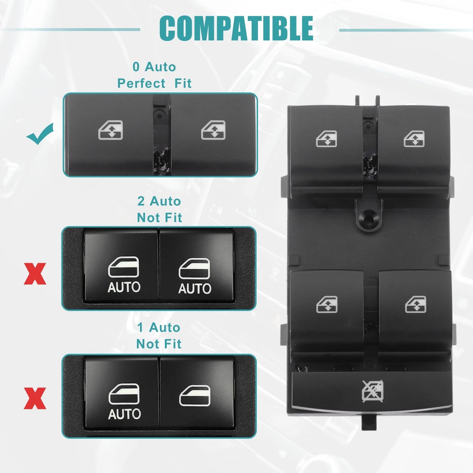 Master Power Window Switch for Chevrolet Sonic (2012–2016)
