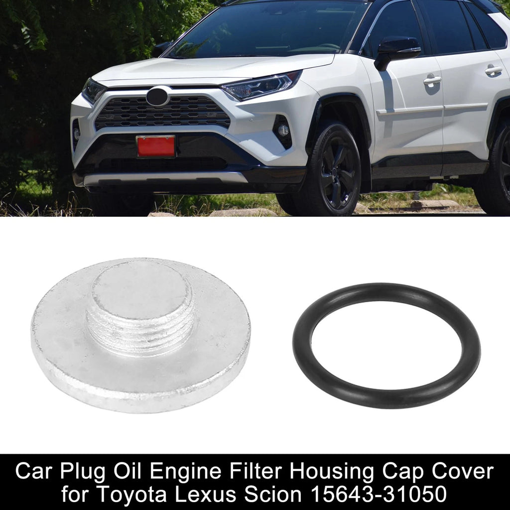 Engine Oil Filter Housing Cap Cover for Toyota Lexus Scion (2003–2016)