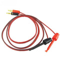 Multimeter Test Line Set for Automotive Use (1 Meter, Gold Plated Ends)