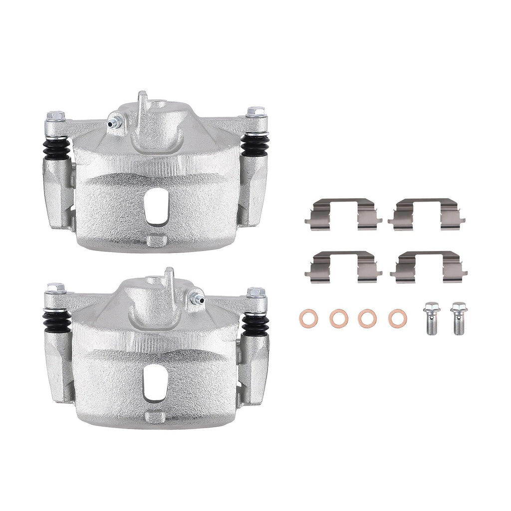 Front Left Right Brake Calipers w/ Bracket for Honda Civic Insight (2001–2005)