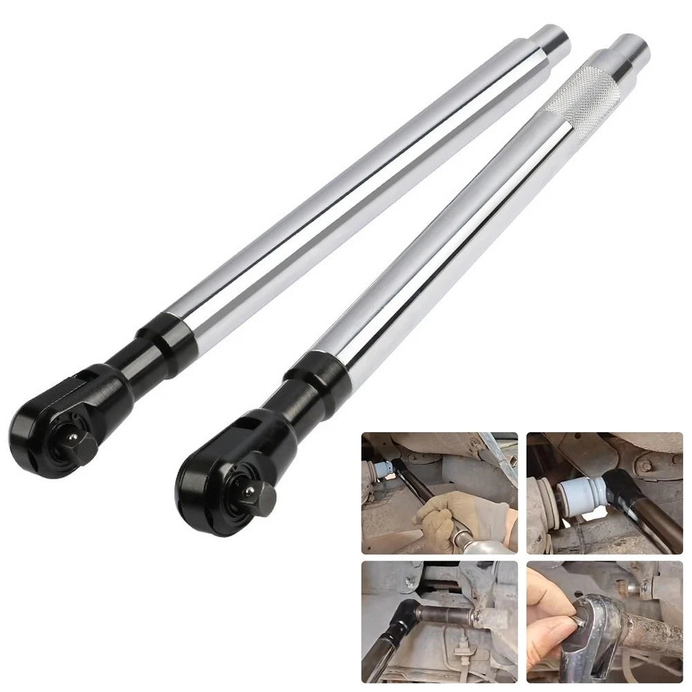 12 Inch Ratchet 1/2 Inch Drive for Tight Spaces (Efficient Nut & Bolt Operations)