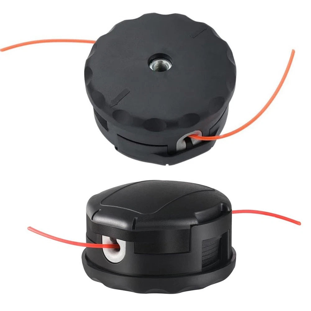 Trimmer Head for Outdoor Landscaping (Robust Plastic, Lightweight)