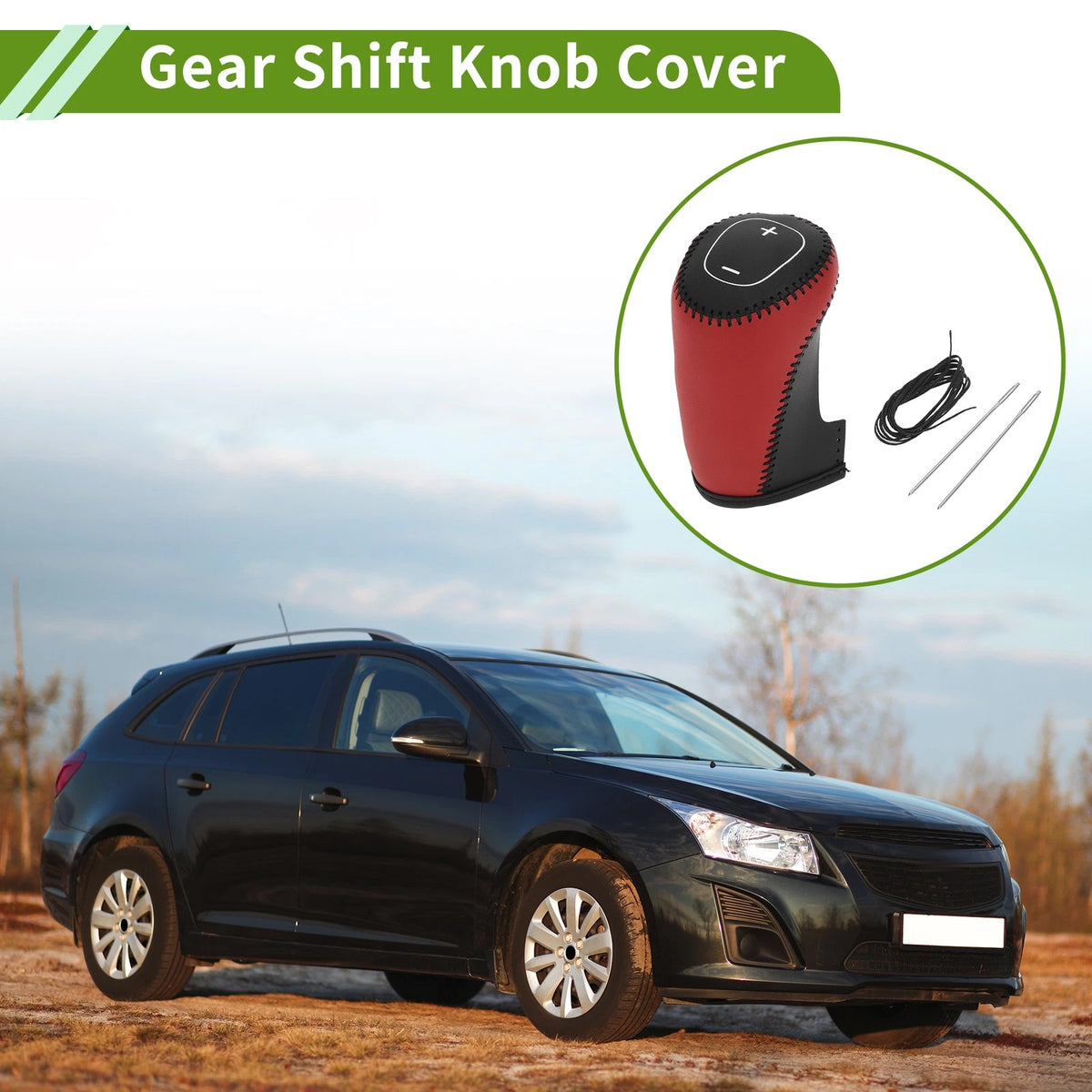 Gear Shift Knob Cover Replacement for Chevrolet Malibu (2016–2020)