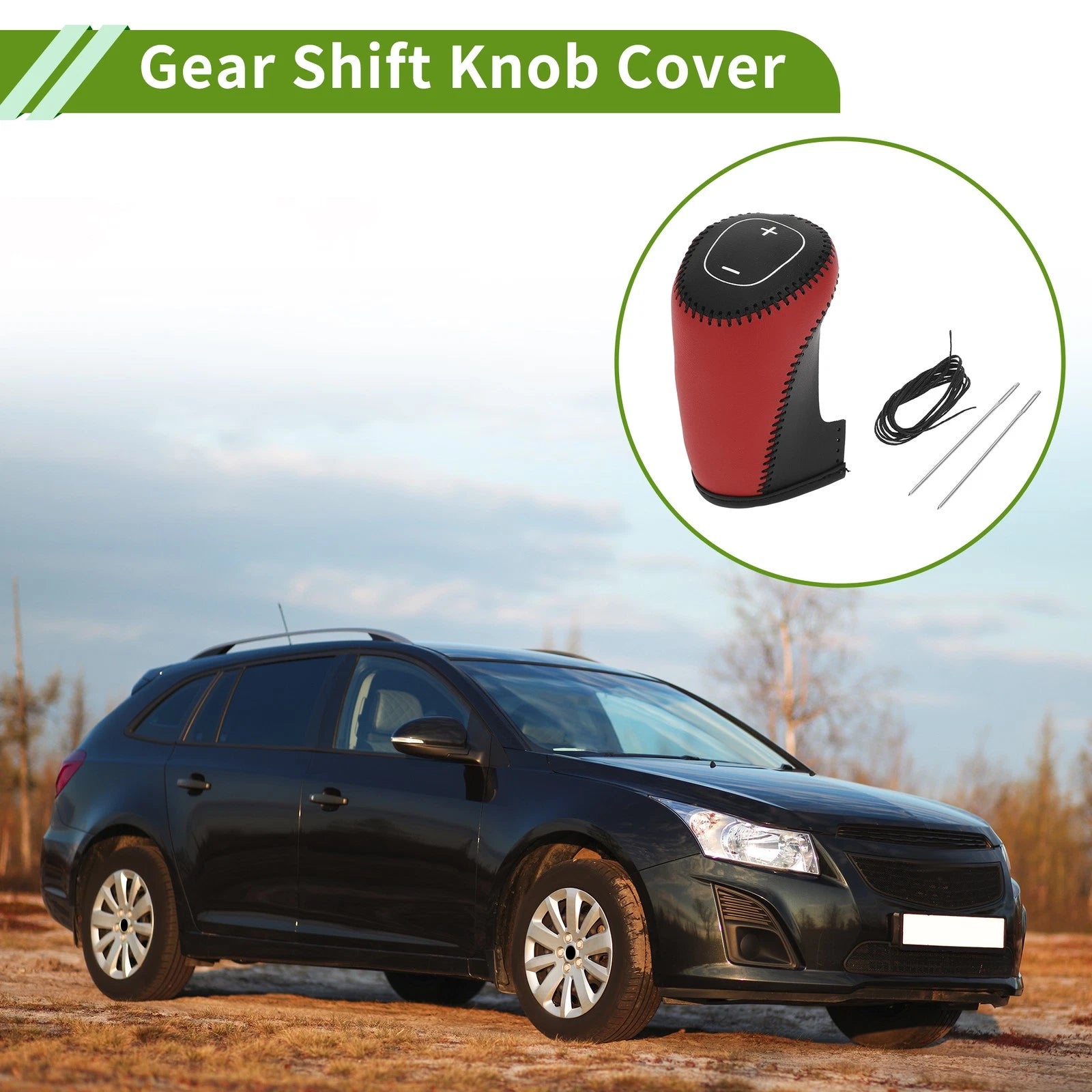 Gear Shift Knob Cover Replacement for Chevrolet Malibu (2016–2020)