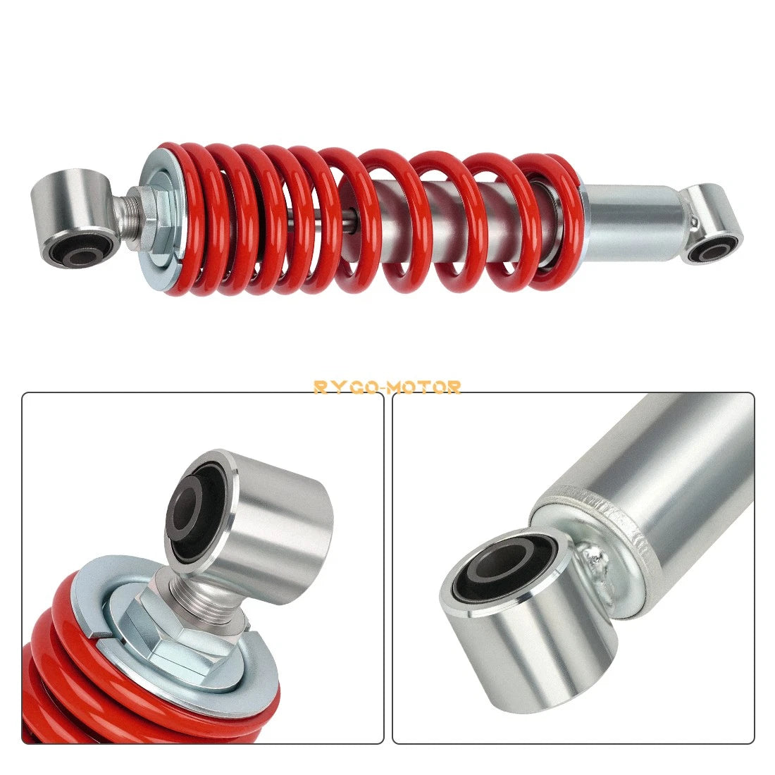 Red Rear Shock Absorber for Yamaha Blaster YFS200 (1988–2006) 2XJ-22210-10-P1
