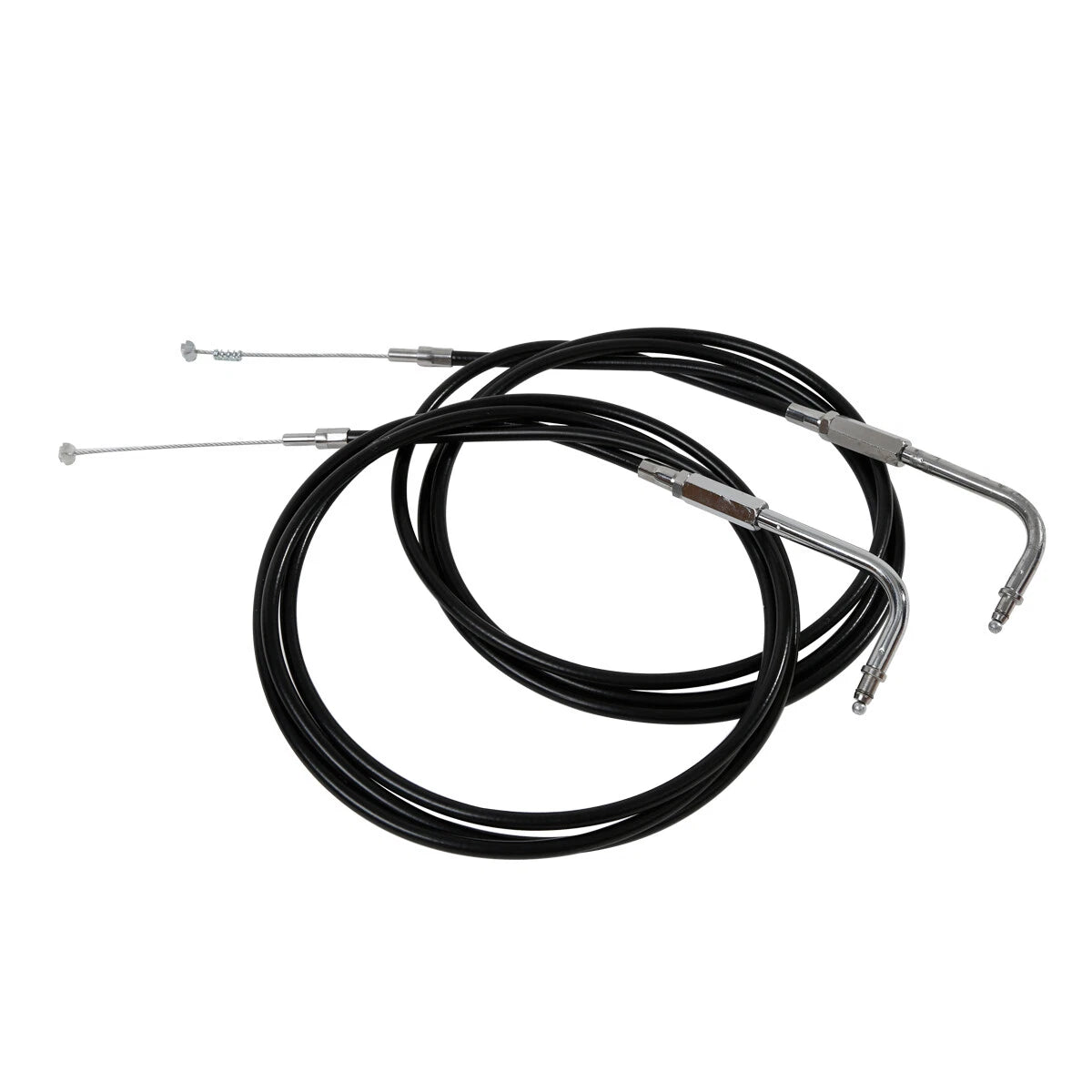 2X Throttle Cables for Harley Sportster XL883 XL1200 (2004–2023)
