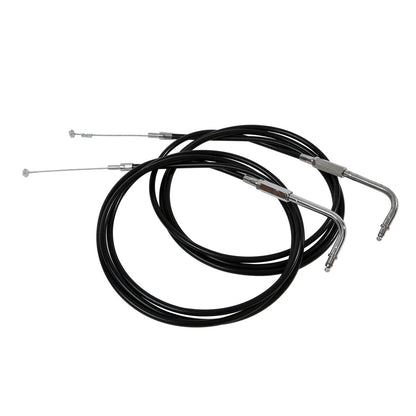 2X Throttle Cables for Harley Sportster XL883 XL1200 (2004–2023)