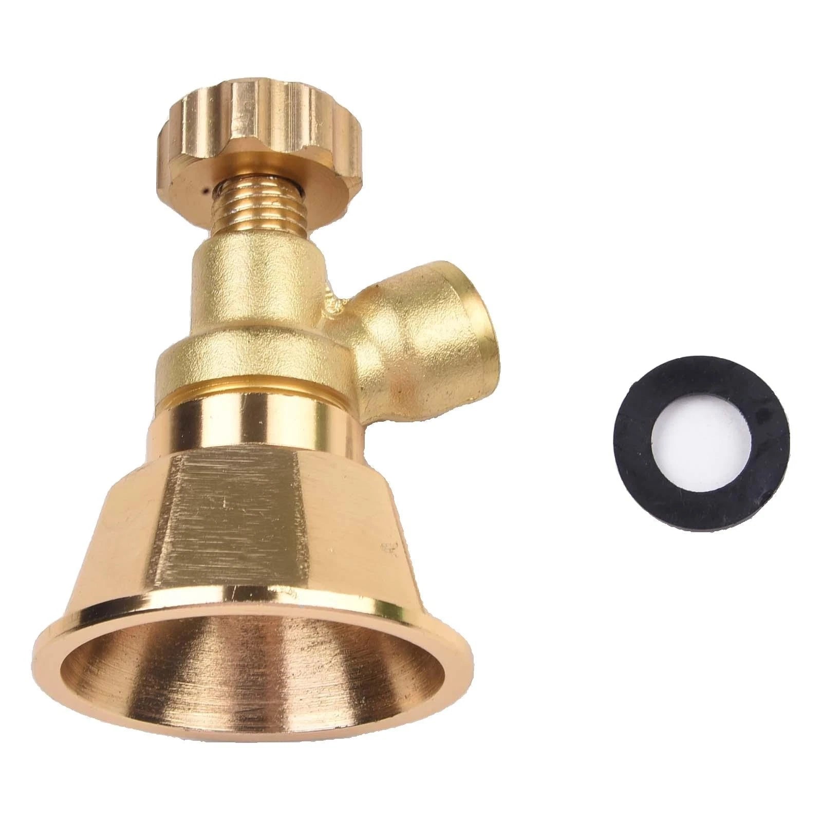Adjustable Aluminum Gold Sprayer Nozzle for Efficient Agriculture