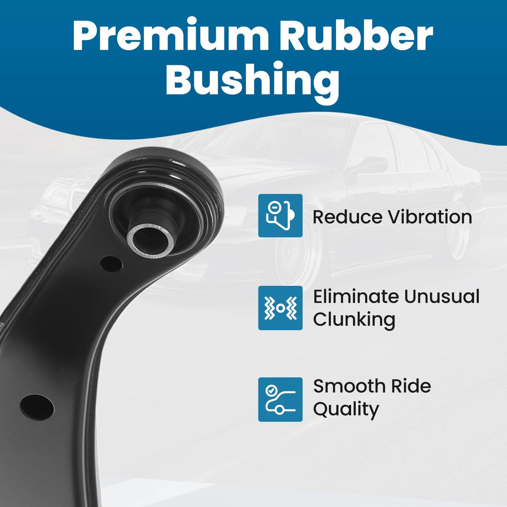 Front Lower Right Control Arm w/Bushing for GEO Prizm Corolla (1996–2002)