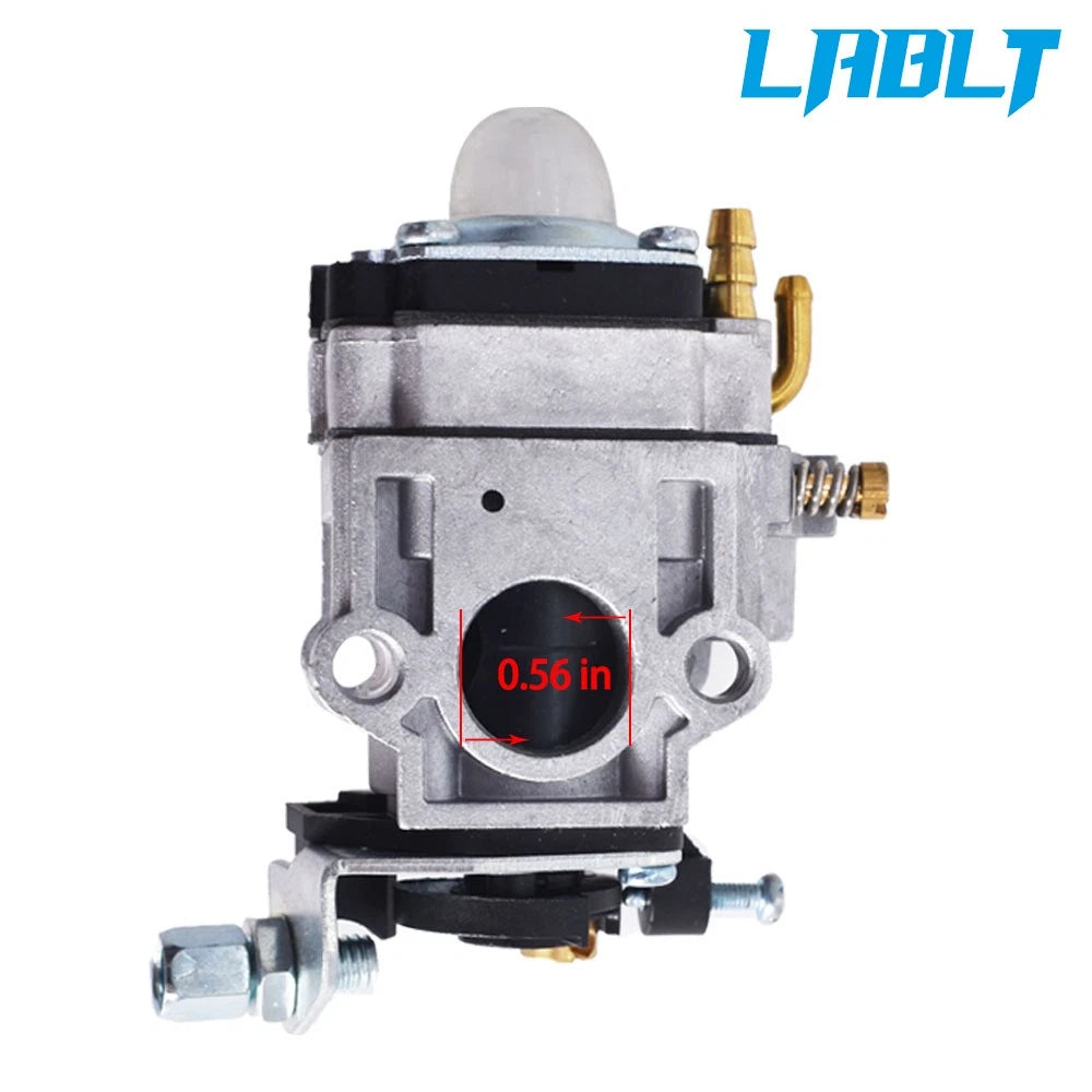 Carburetor for Powermate PCV43 Tiller 2 Cycle 43cc