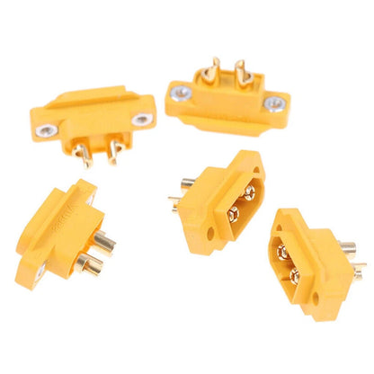 5Pcs XT60 Male Plug Connector for RC Battery & Motor (500V)