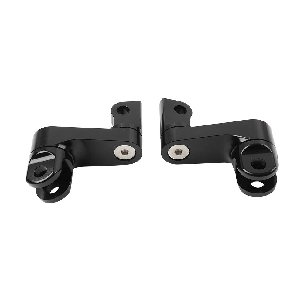 Footpeg Extensions for Harley Softail Dyna (2018–2023) - Black