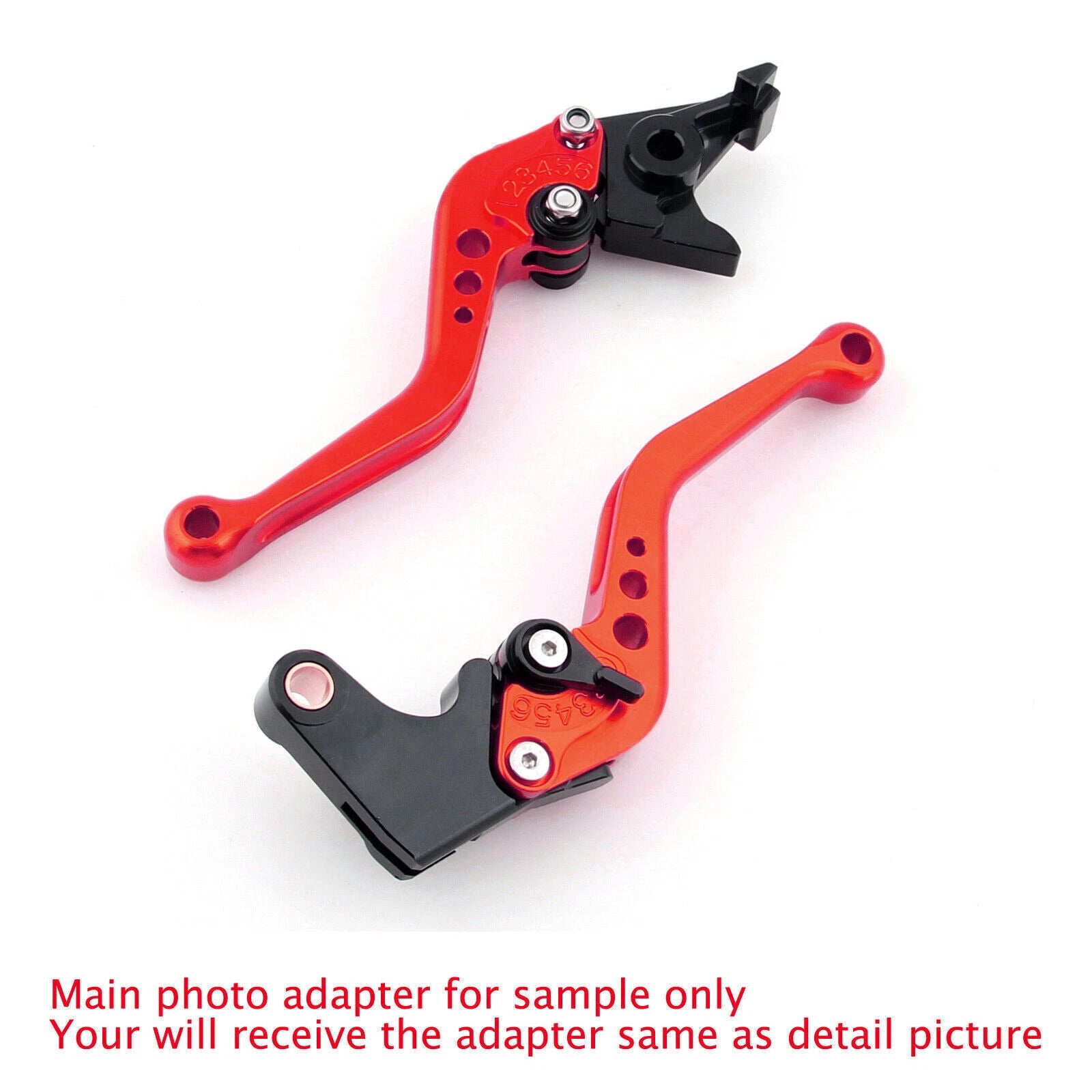 Short Clutch Brake Lever for Yamaha MT125 (2014–2019) Red T9