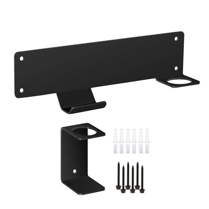 Wall Mounted Organizer Rack for Floor Jack and Garage Tool Storage