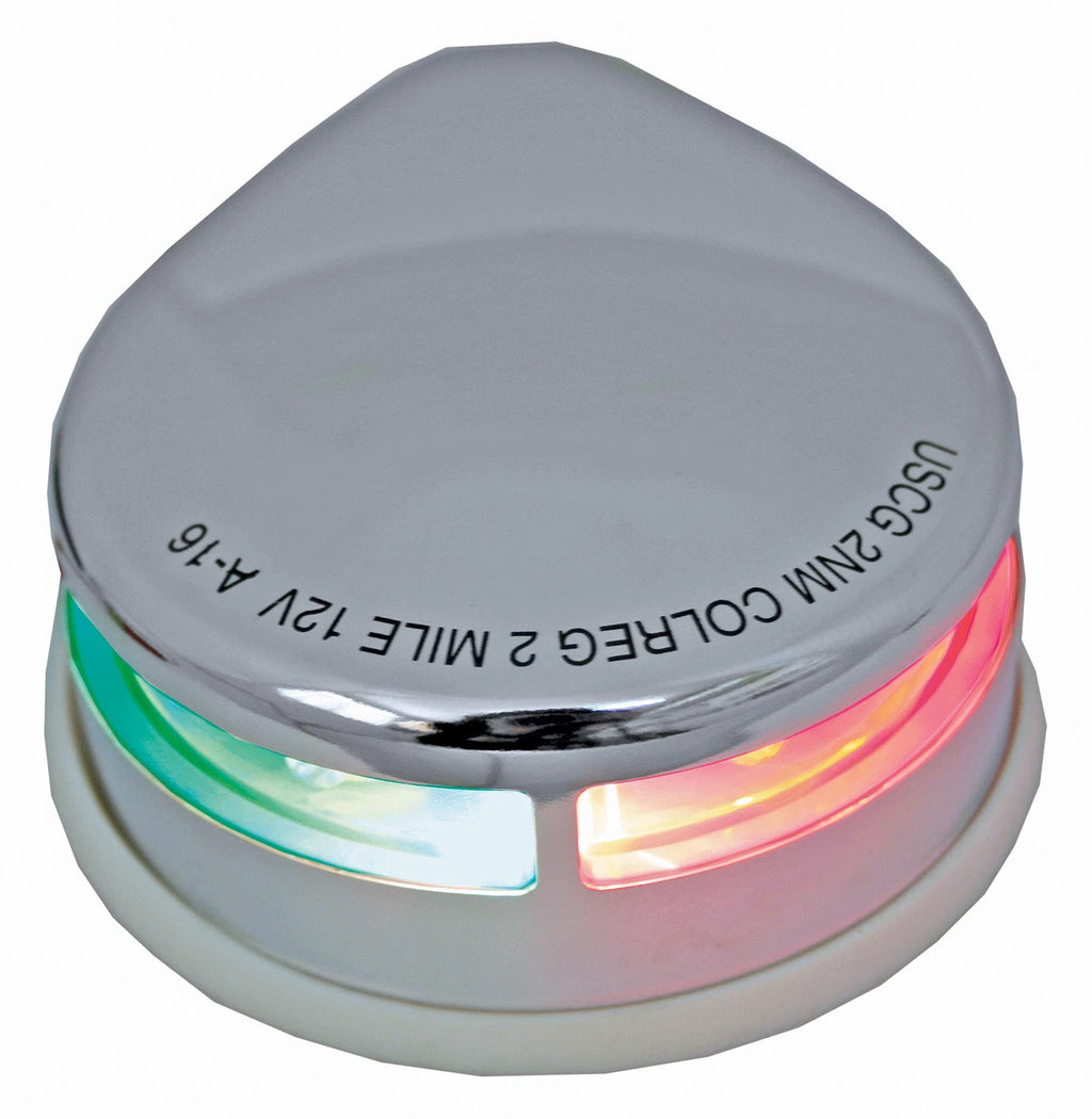 LED Bi-Colour Horizontal Mounted Nav Light for RWB4512 (12V)