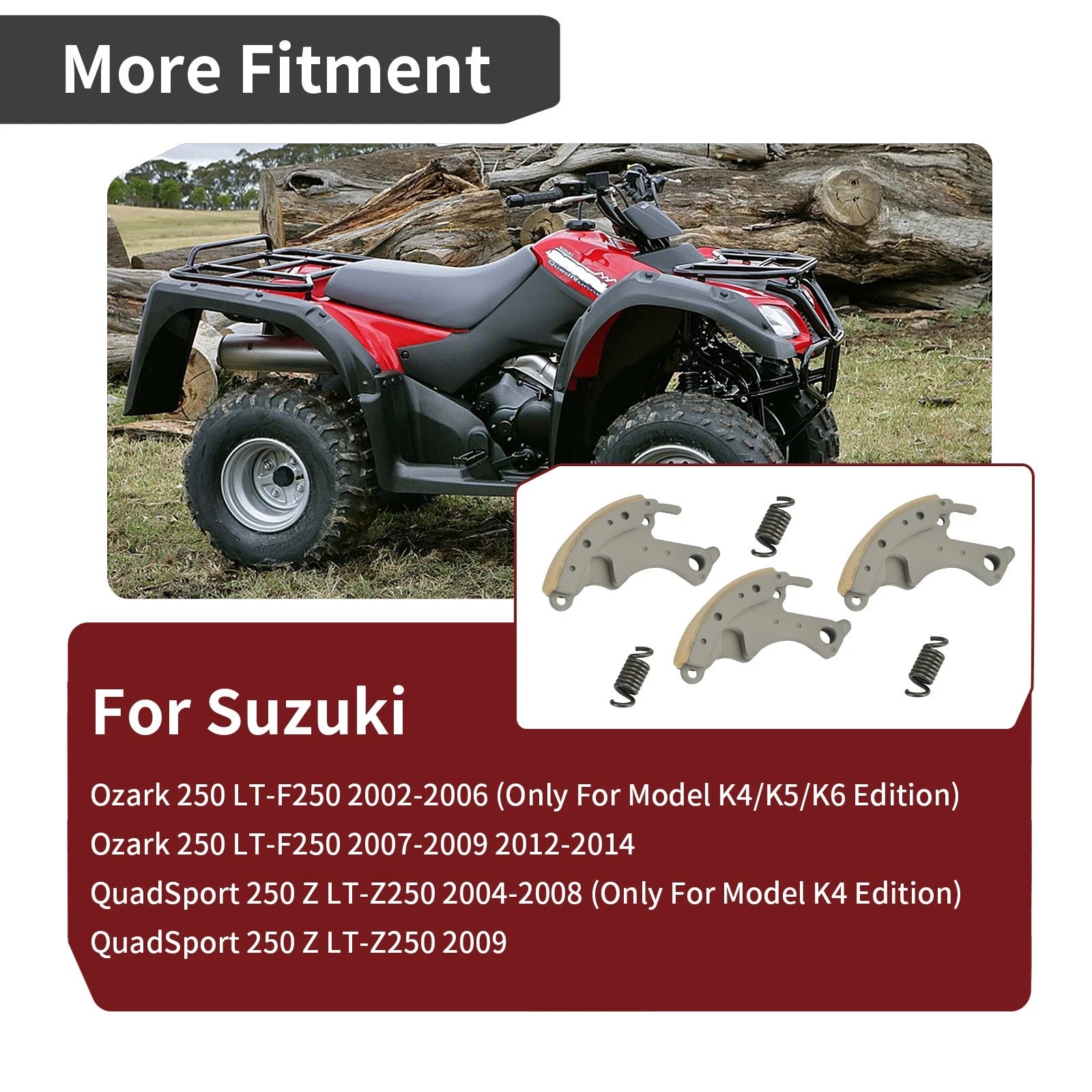 Wet Clutch Centrifugal Carrier for Suzuki Ozark 250, QuadSport Z250 (2002–2008)