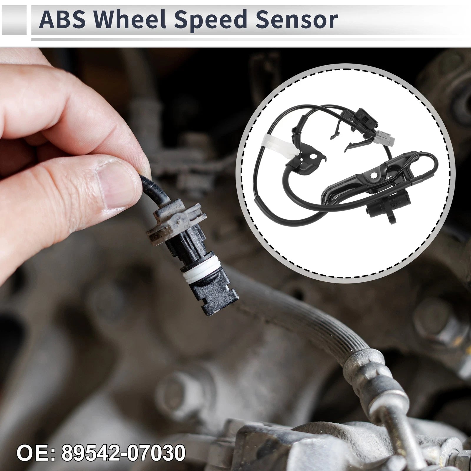 ABS Wheel Speed Sensor Replacement for Toyota Camry (2007–2011) Front Right