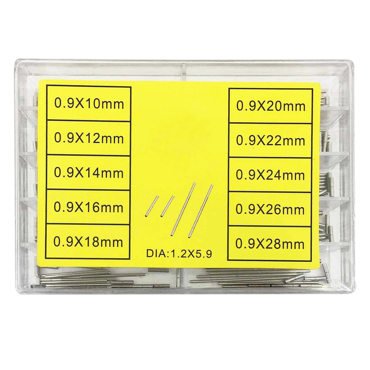 Watch Band Strap Pin Bar Assortment for (10-28mm)
