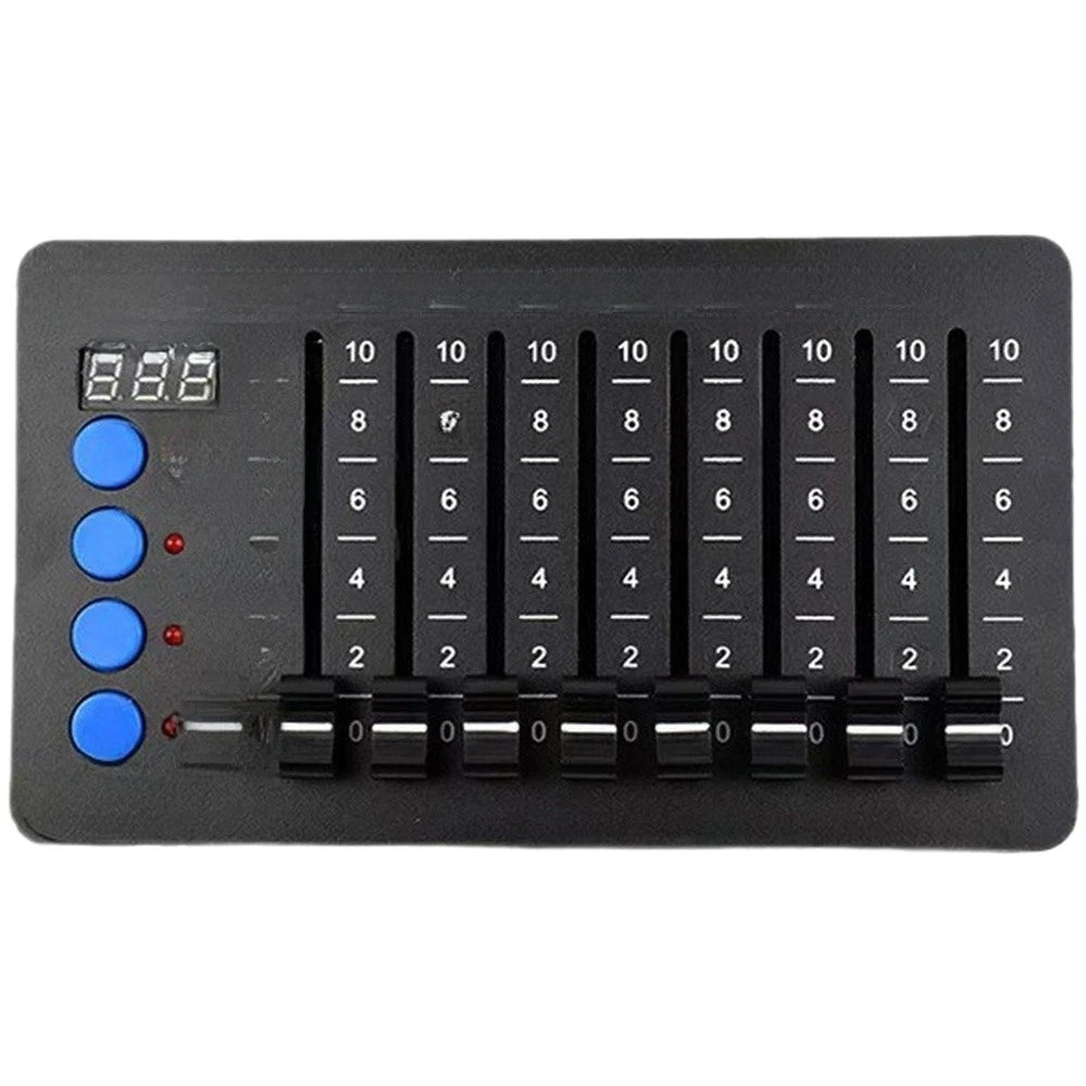 32 Channel Lighting Console with 8 Faders and 4 Page Select