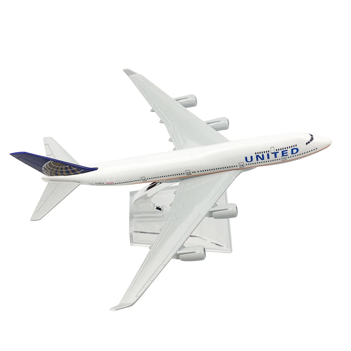 Model Plane for United Airlines B747 (1/400 Scale) Alloy Diecast Display
