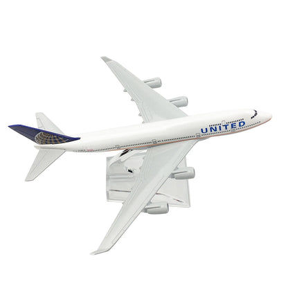 Model Plane for United Airlines B747 (1/400 Scale) Alloy Diecast Display