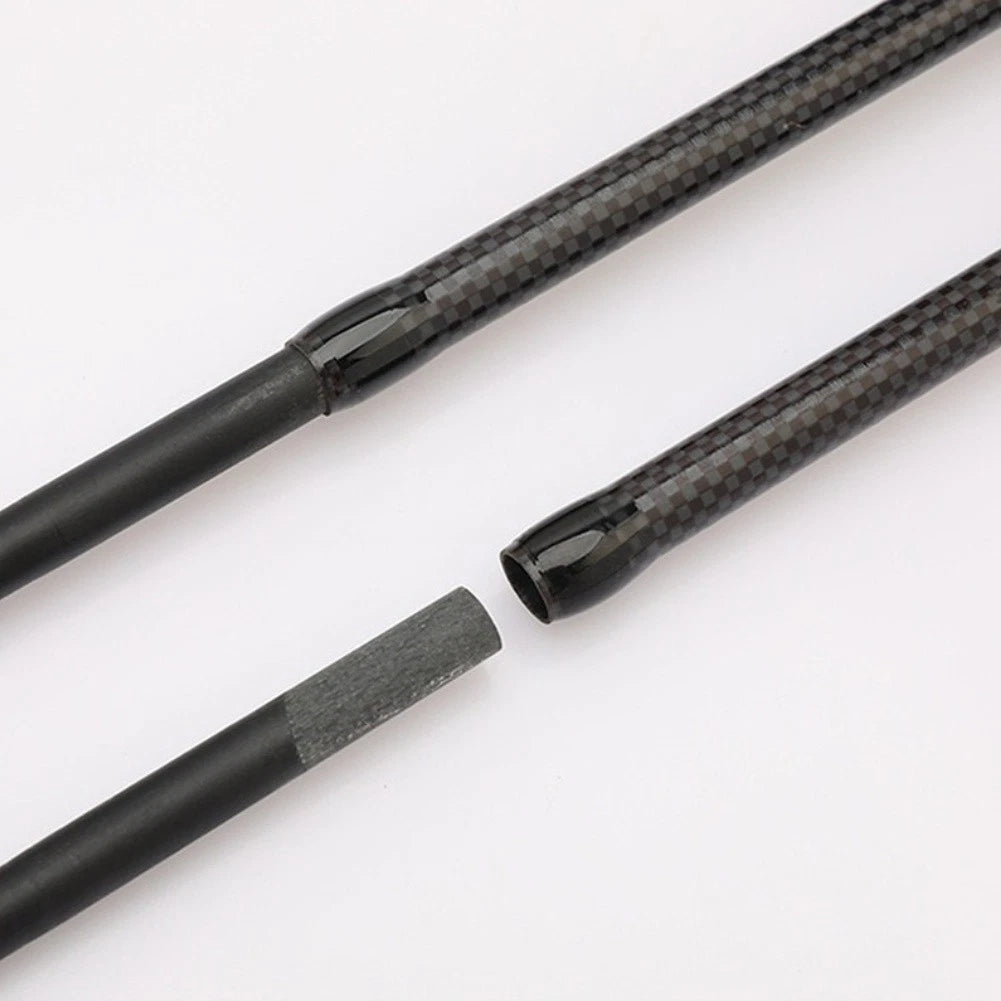 Carbon Fiber Lure Rod 1.6m 1.8m 2.1m 2.4m with Triangular Handle Design