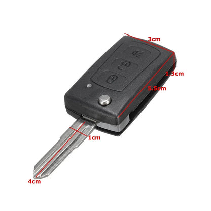 Key Housing Shell 3 Buttons for Great Wall HAVAL Hover H3 H5 (2008–2016)
