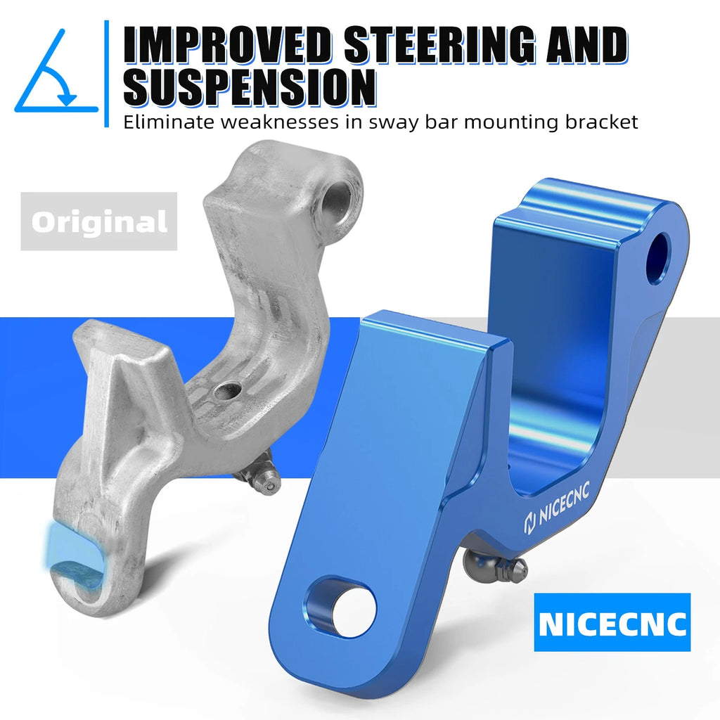 Front Stabilizer Bar Mounting Brackets for Polaris General 1000/4 (2021–2023)