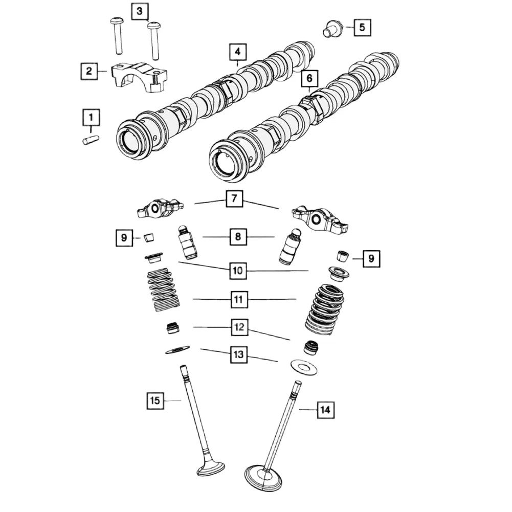 OEM Replacement Camshaft Screw 06509455AA for Jeep For Grand For Cherokee