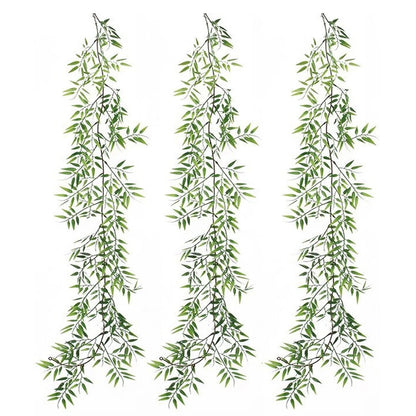 Artificial Leaf Vine for Home Wall Decor (Realistic Design)