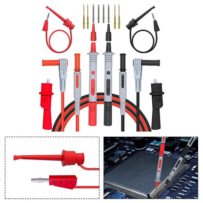 Heavy Duty Test Kit for Multimeter with Probes and Alligator Clips