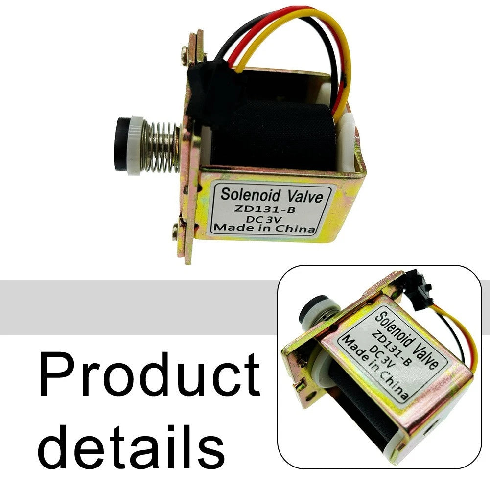 Self Priming Solenoid for Gas Stove Water Heater 3V DC