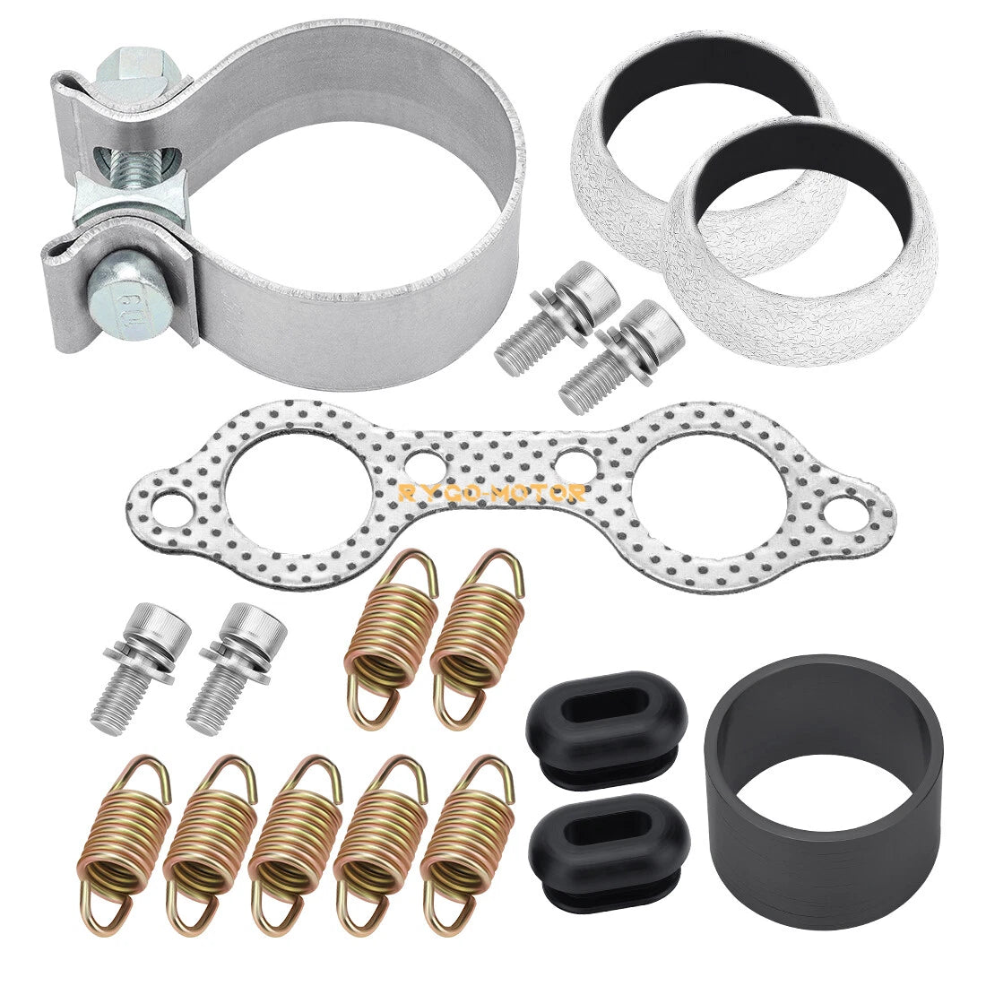 Exhaust Muffler Gasket Seal Spring Kit for Polaris RZR 800 (2008–2011) 7081382