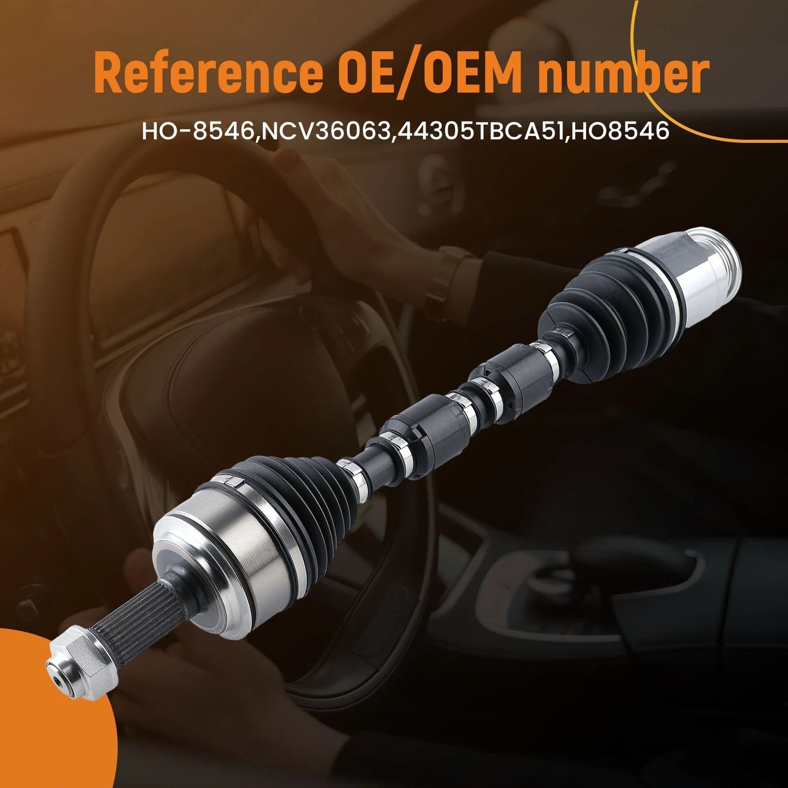 Front Right CV Axle Shaft for Honda Civic (2017–2021)