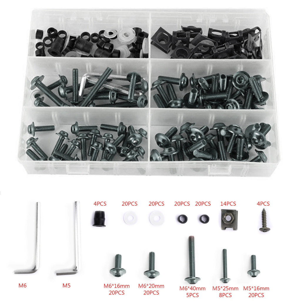 Fairing Fender Fastener Kit for Motorcycle (177x)