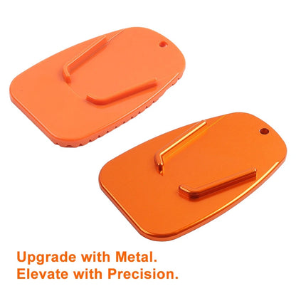 Universal Aluminum Alloy Motorcycle Side Stand Kickstand Pad Plate