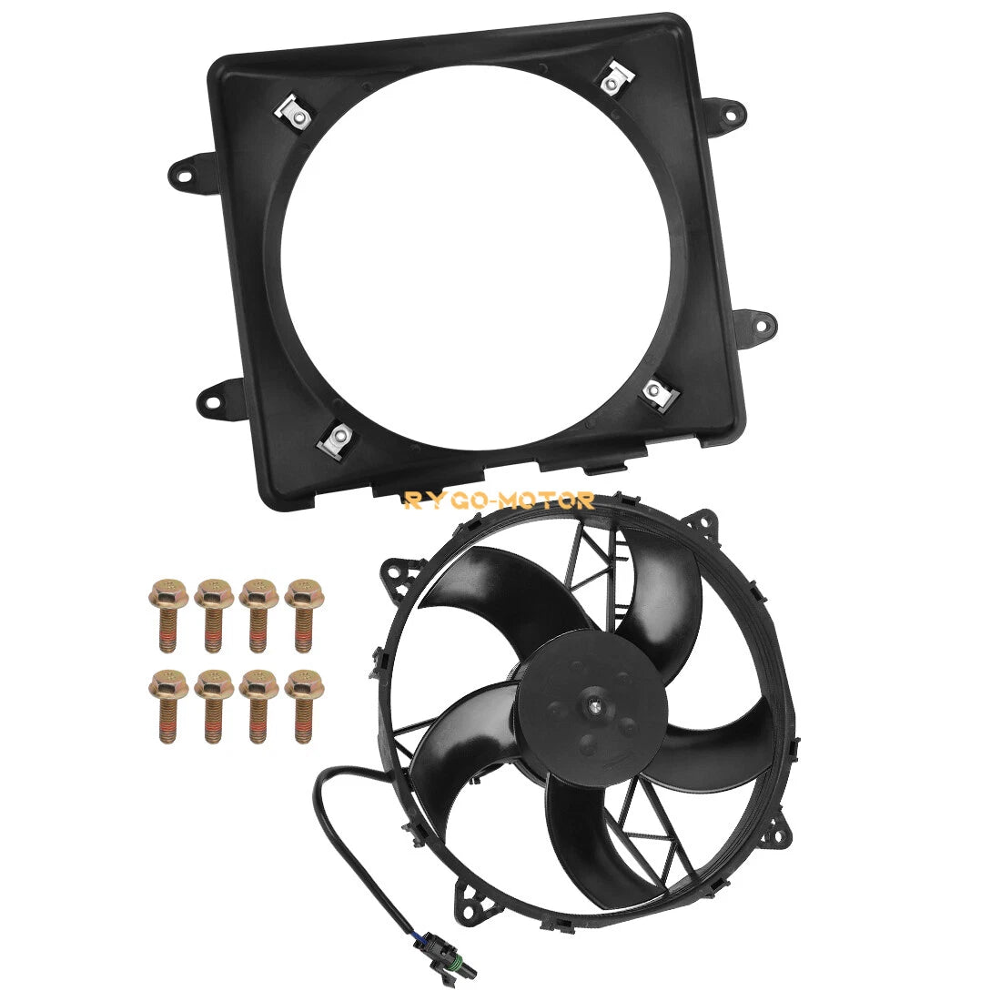 Radiator Cooling Fan Motor with Shroud for Polaris Sportsman 800 (2005–2014)