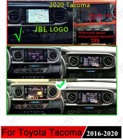 9.5" Android 10.1 Stereo Radio Head Unit for Toyota Tacoma (2016–2020)