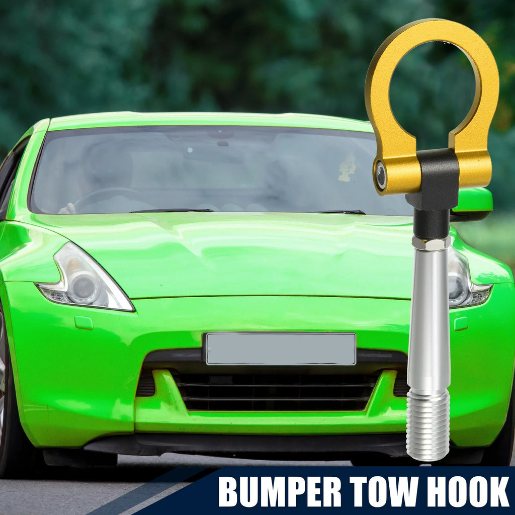 Front Bumper Tow Hook Eye Ring Screw for Nissan GTR (2009–2015)