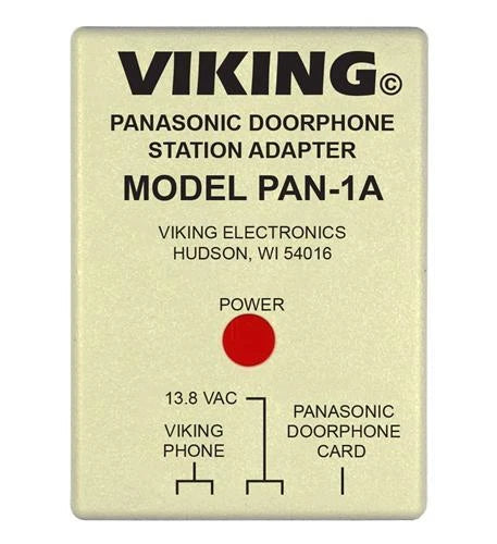 Panasonic Doorphone Interface PAN-1A for Viking Electronics