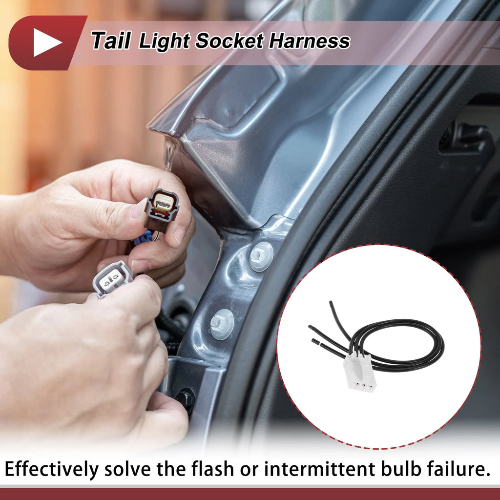 Tail Light Socket Wiring Replacement for Honda Civic (2001–2013)