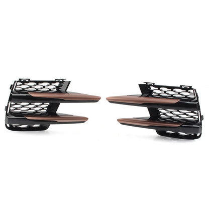2X Front Bumper Fog Lamp Grille Cover for Land Rover Range Rover Velar (2017–2022)